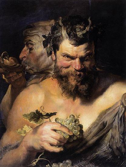 Peter Paul Rubens Two Satyrs